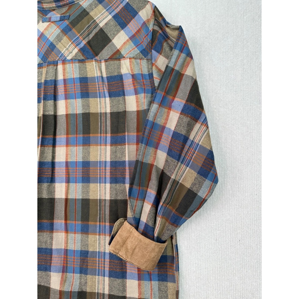 Legendary Whitetails Mens XL Buck Camp Flannel Shirt Plaid NWT Cotton SKU 0430 - Picture 9 of 10